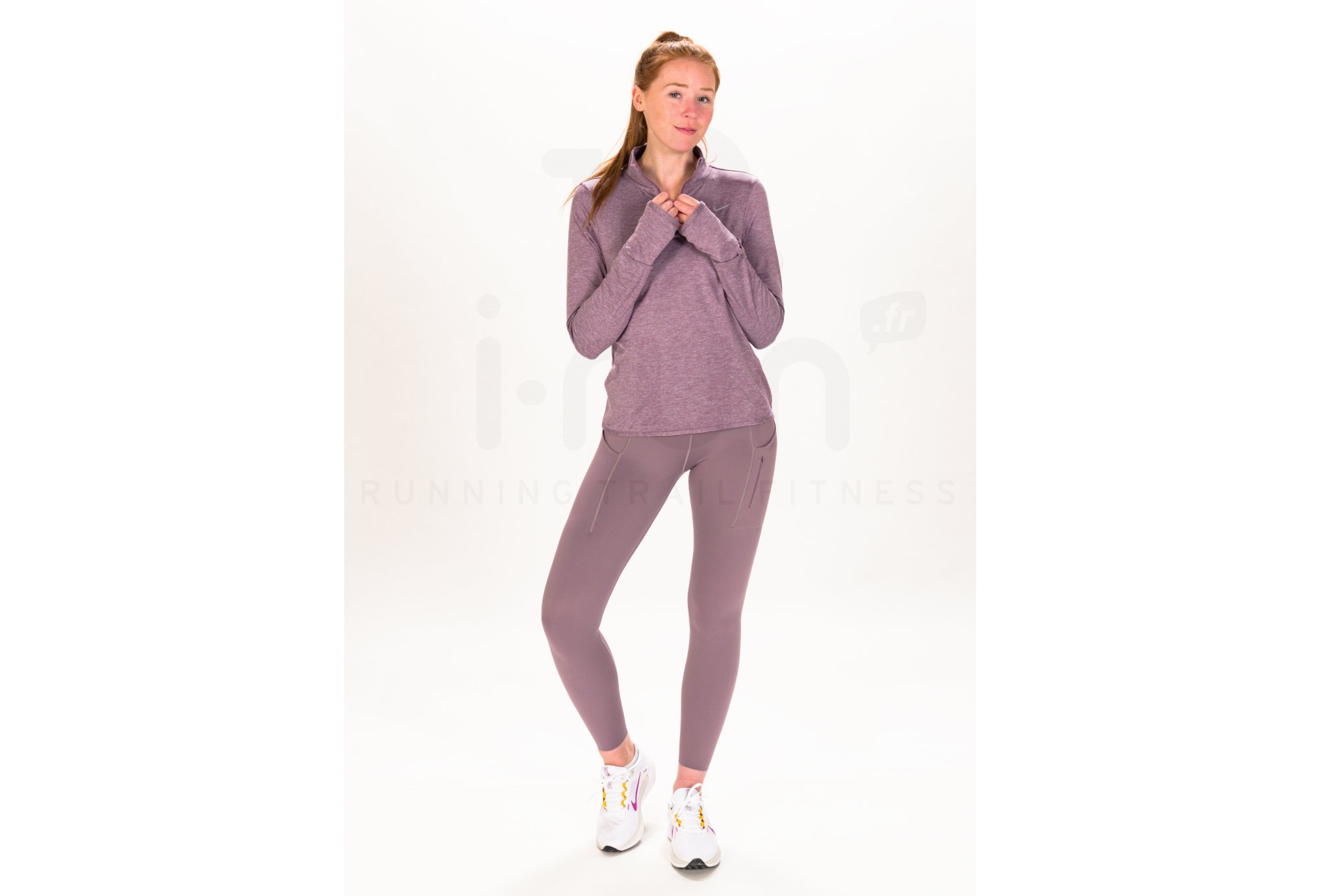 Nike Swift Element UV 1/2 zip Damen