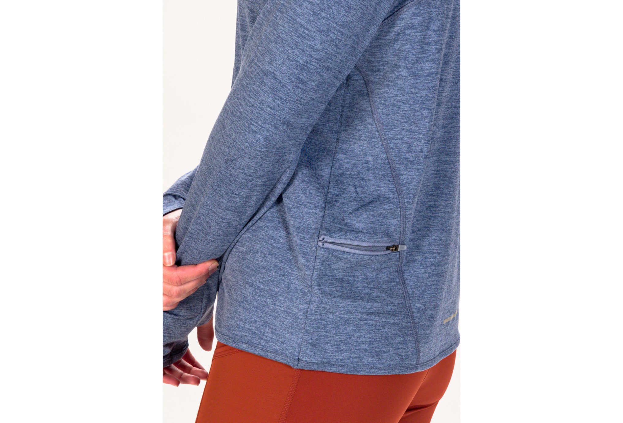Nike camiseta manga larga Swift Element UV 1/2 zip