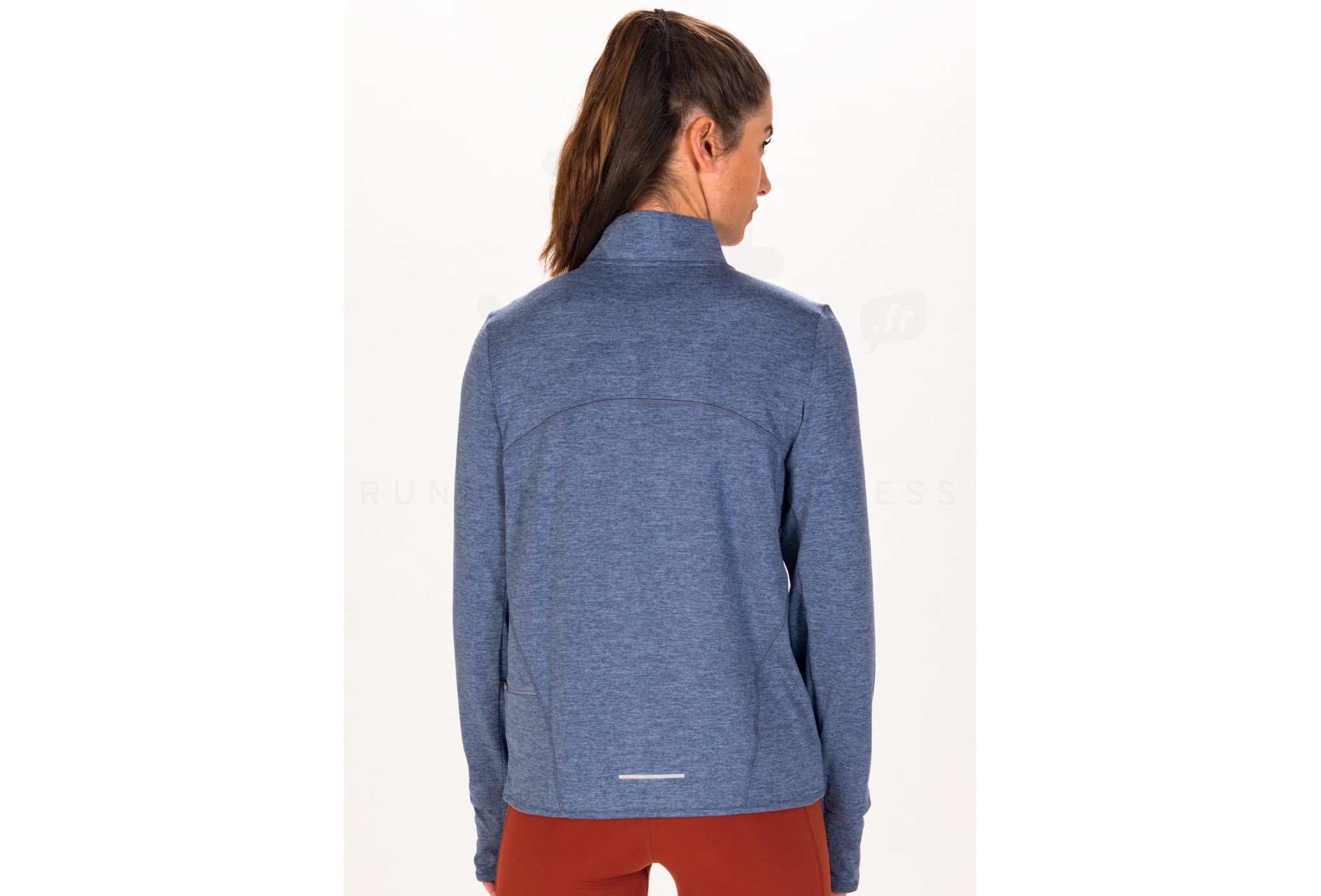 Nike camiseta manga larga Swift Element UV 1/2 zip