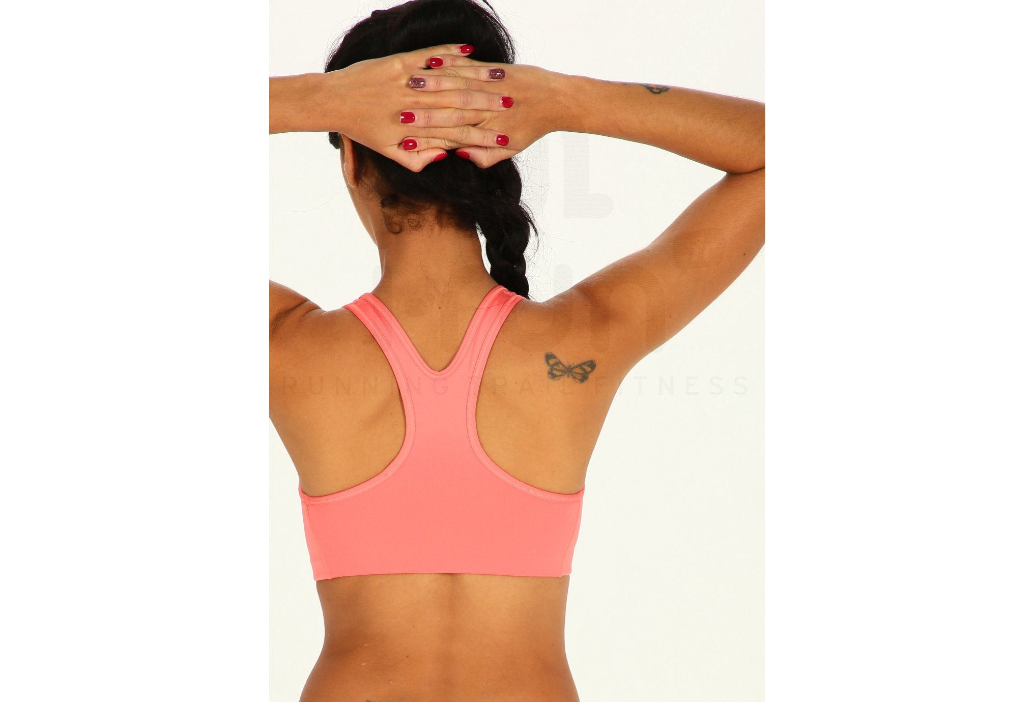 Nike Sujetador deportivo Swoosh Futura