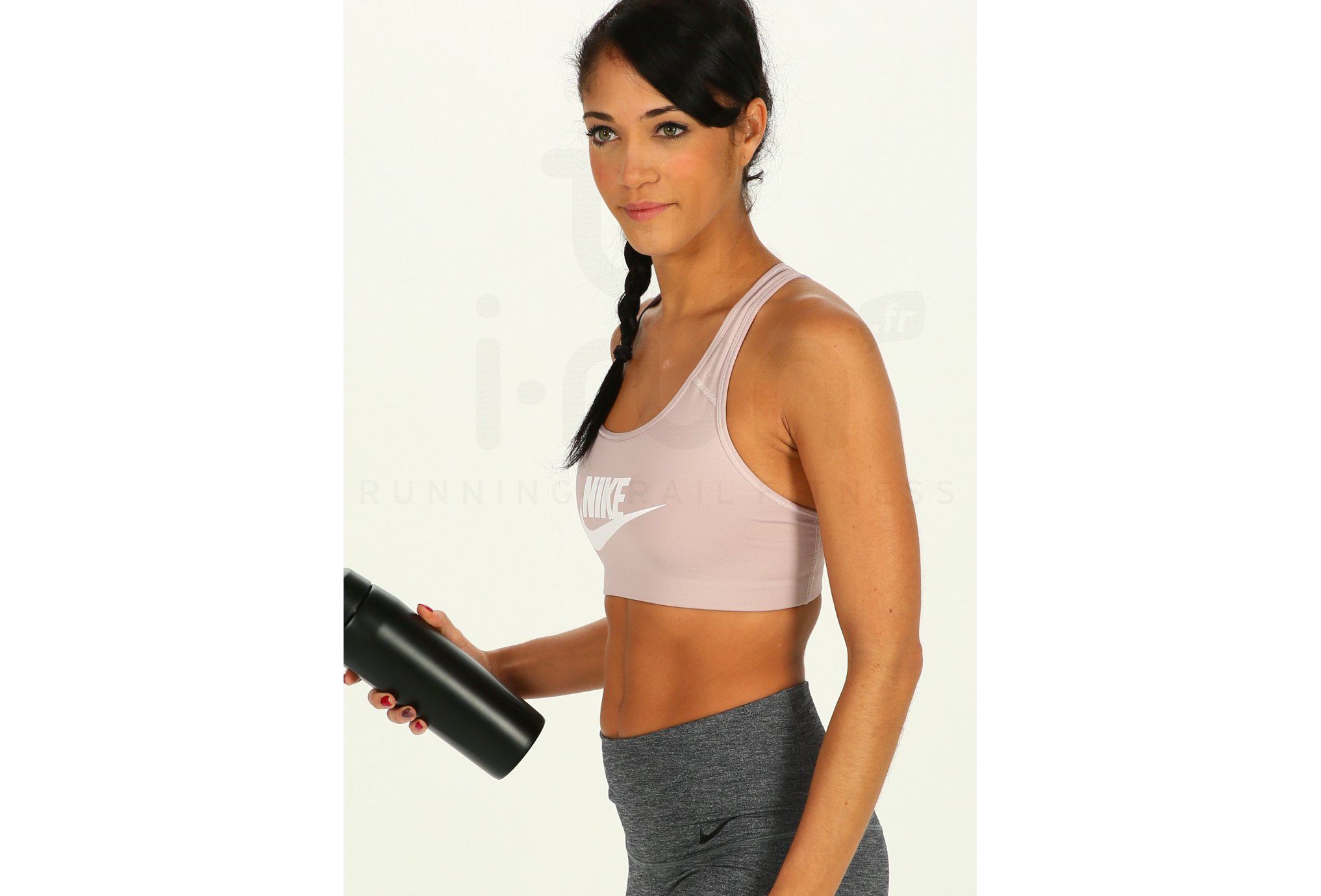 Nike Sujetador deportivo Swoosh Futura