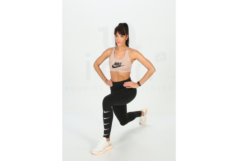 Nike Sujetador deportivo Swoosh Futura