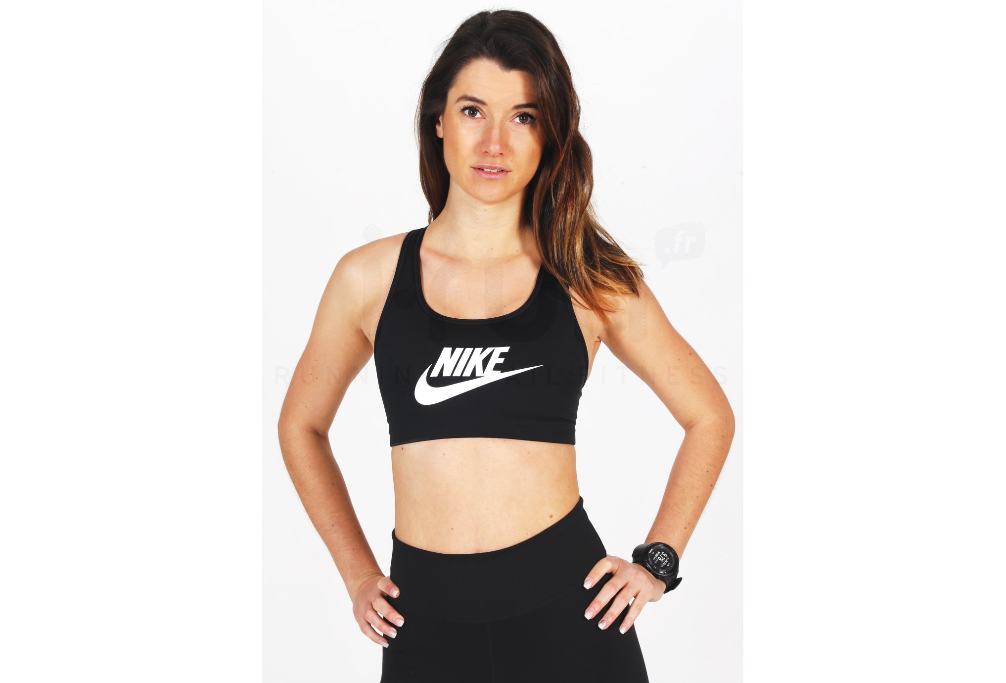 Nike Sujetador deportivo Swoosh Futura