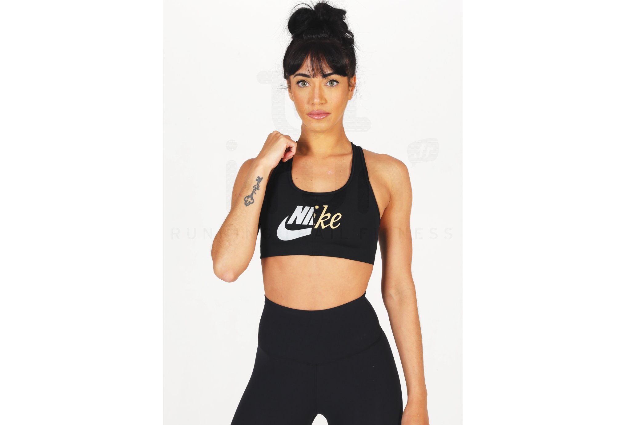 Nike Sujetador deportivo Swoosh Futura