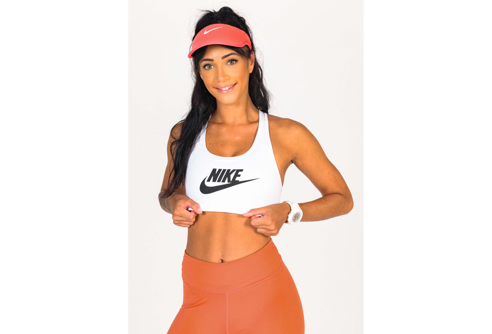 Nike Sujetador deportivo Swoosh Futura