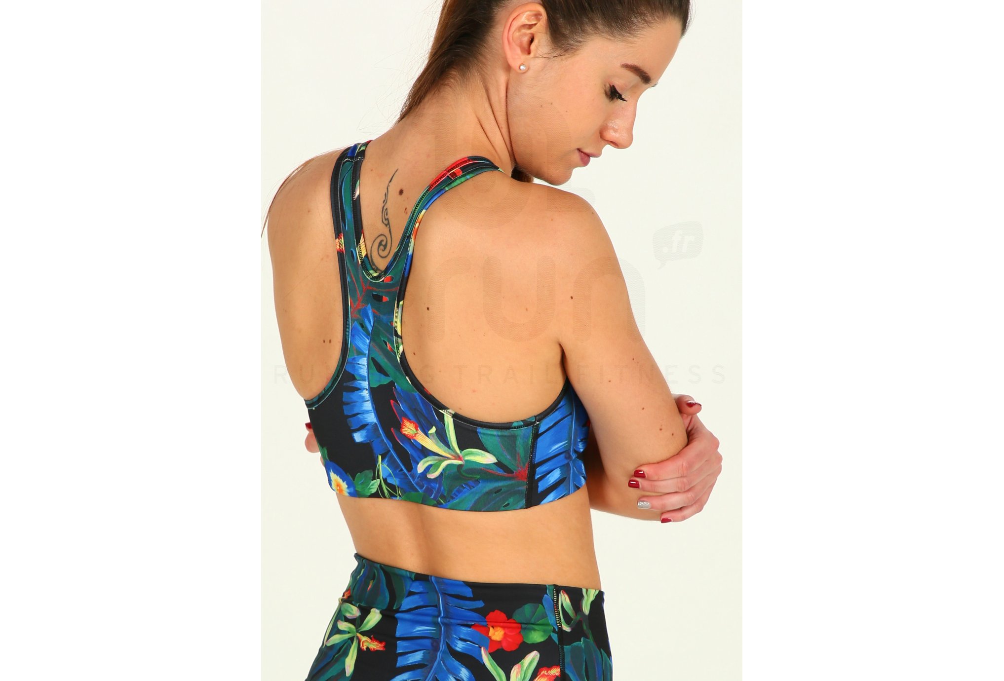 Nike Sujetador deportivo Swoosh Hyper Tropical