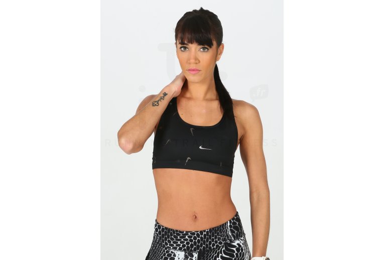 Nike Sujetador deportivo Swoosh Printed