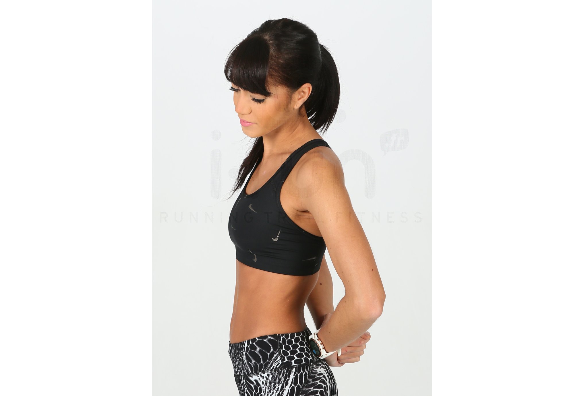 Nike Sujetador deportivo Swoosh Printed
