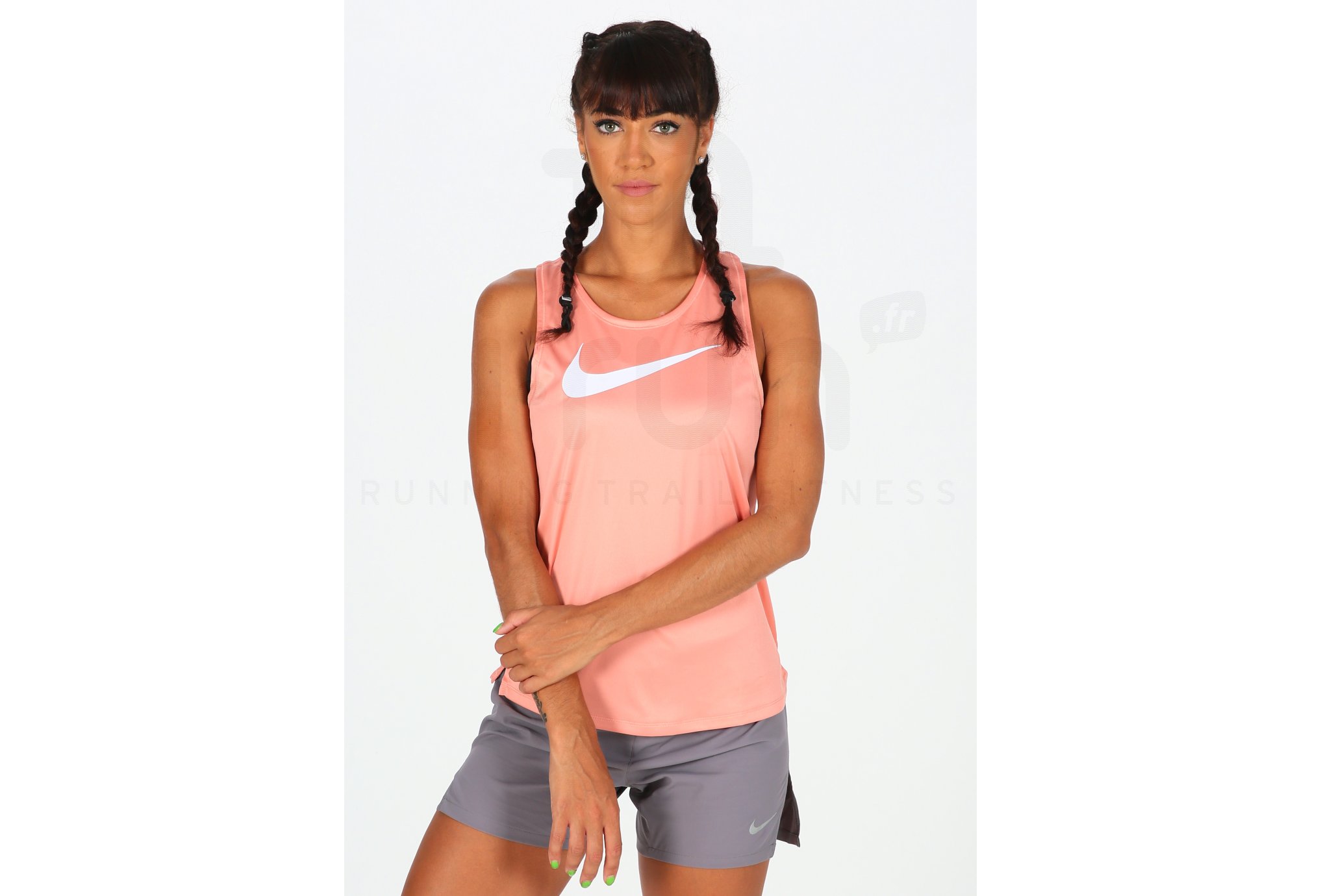 Nike camiseta de tirantes Swoosh Run