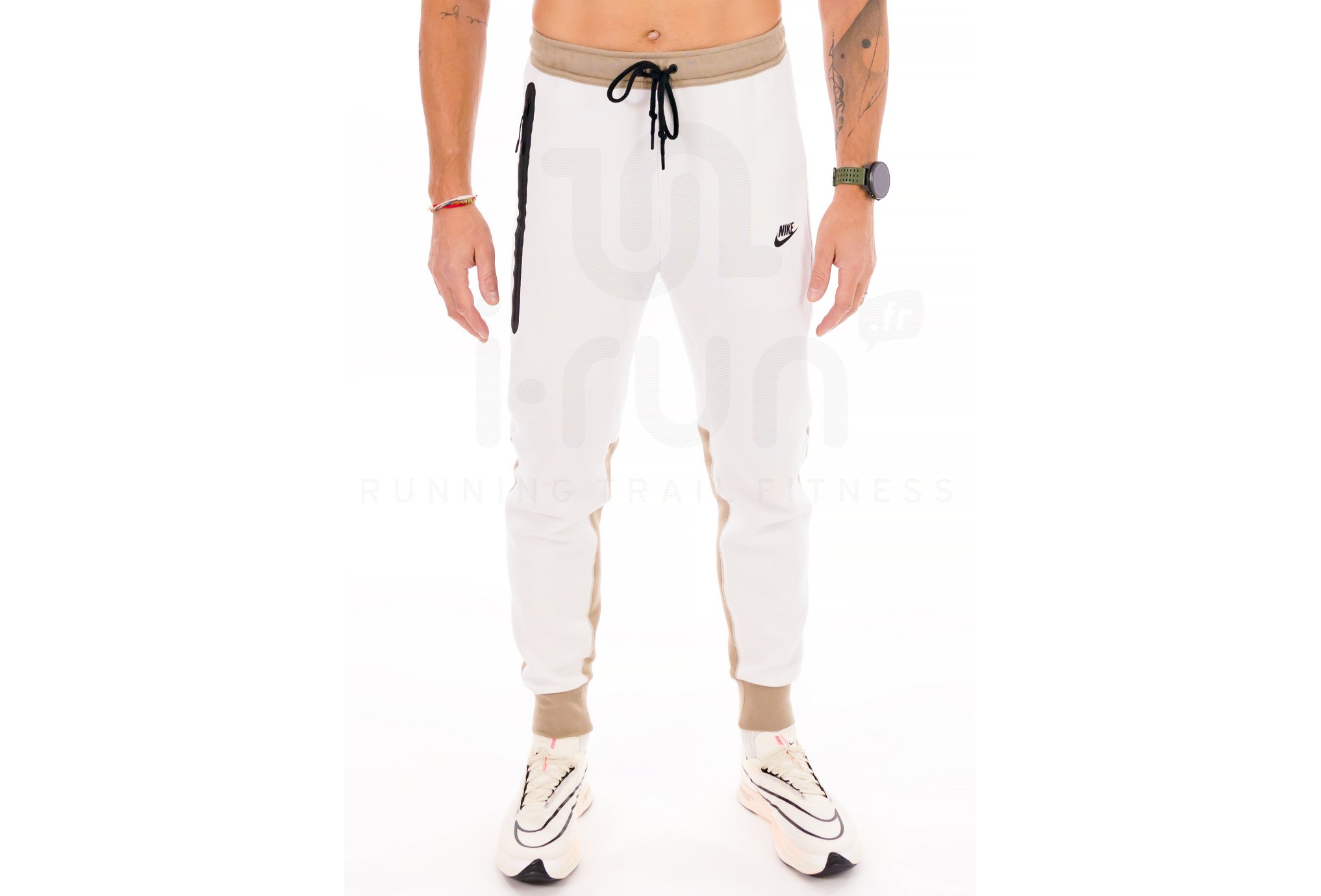 Nike - Vêtement Tech Fleece pour Homme - Blanc - taille L