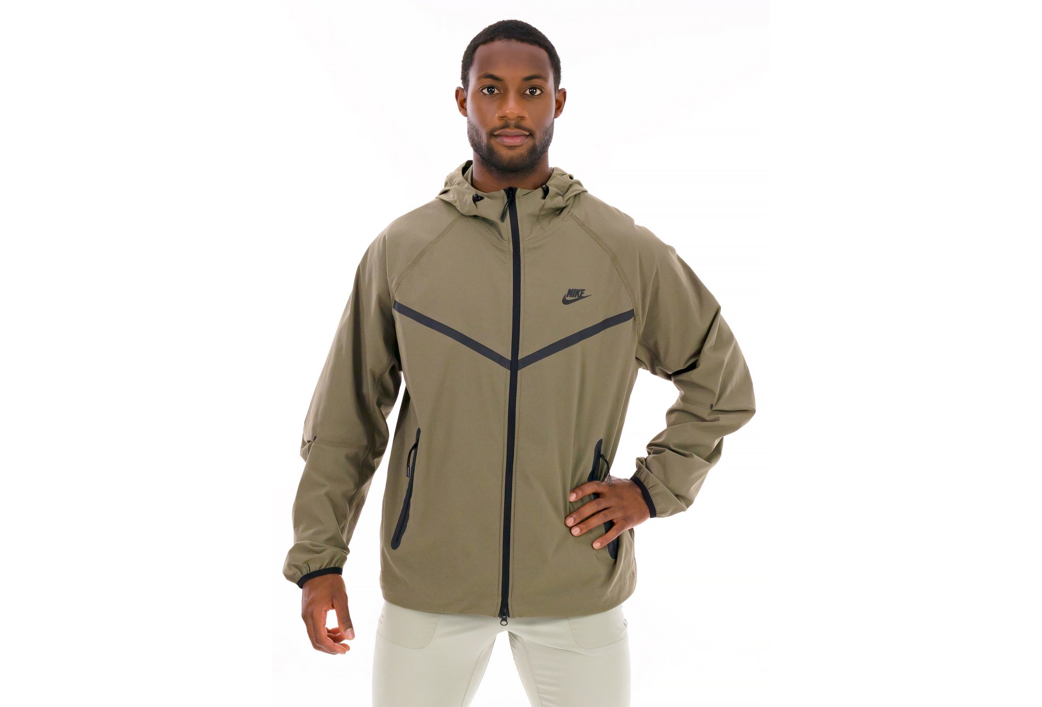 Veste Nike Tech Fleece veste à zip - Kaki - pour Homme - taille S