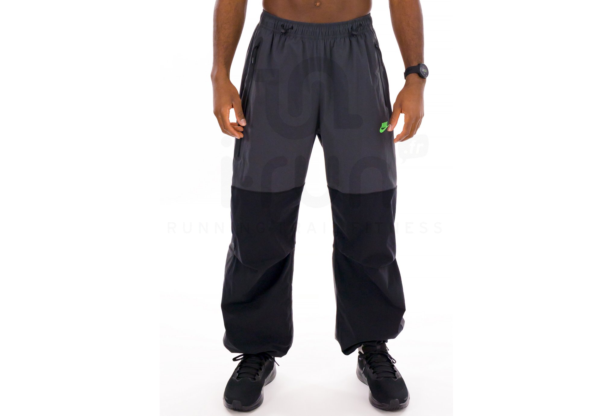 Nike - Pantalon Tech - Gris/argent - pour Homme - taille L