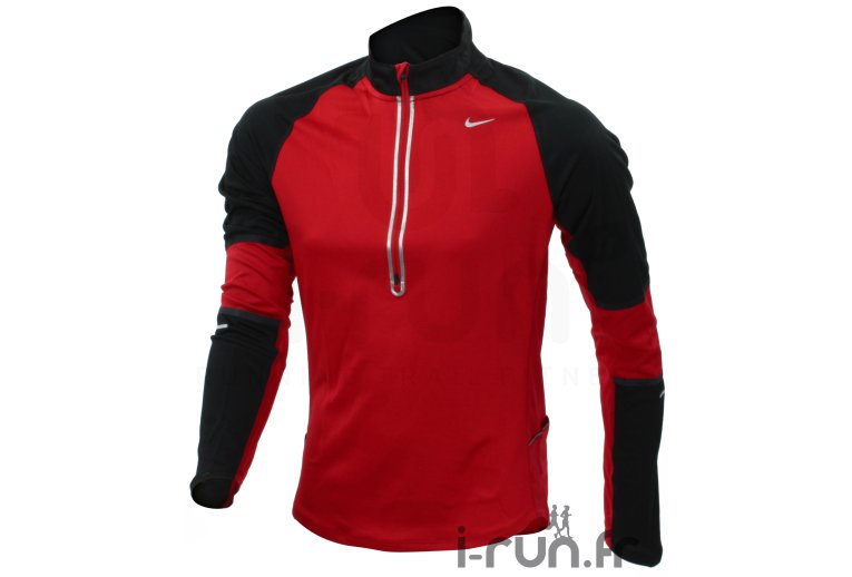 Nike Tee-shirt Denier Differential 1/2 zip L/S 