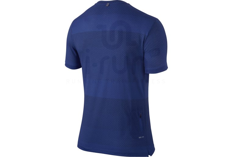 Nike Tee-Shirt Dri-Fit Cool Stripe Tailwind Crew M 