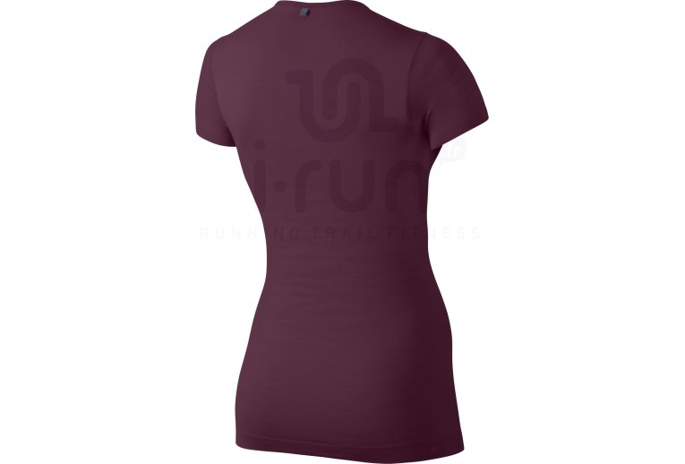 Nike Tee-Shirt Dri-Fit Knit V-Neck W 