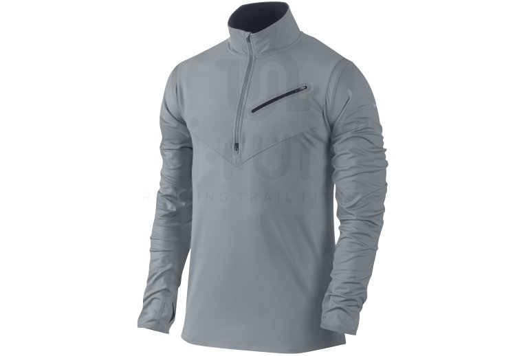 Nike Tee-shirt LS Element Thermal 1/2 zip M 