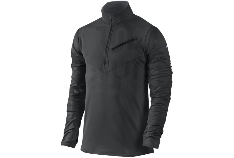 Nike Tee-shirt LS Element Thermal 1/2 zip M 