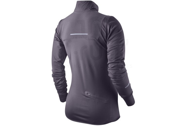 Nike Tee-shirt LS Element Thermal 1/2 zip W 