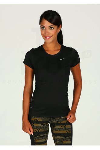 Nike Tee-shirt Miler Crew W 