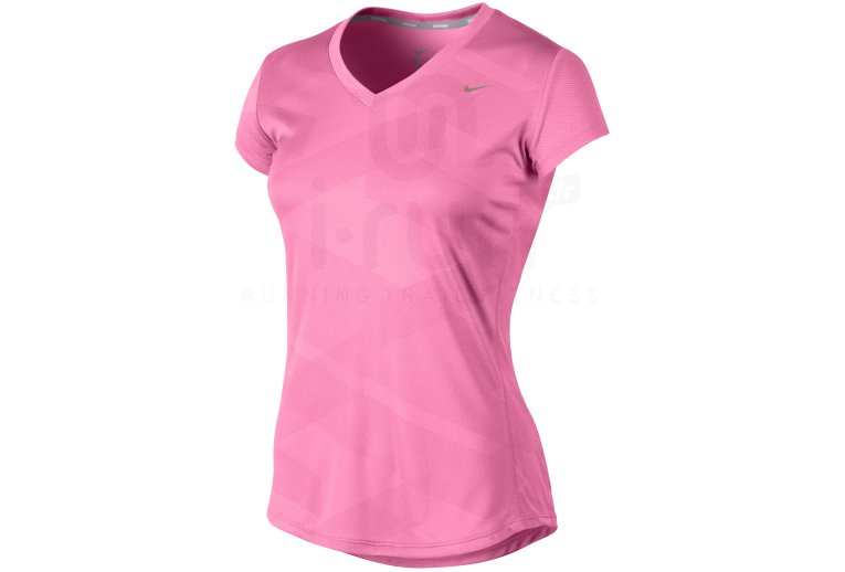 Nike Tee-Shirt Printed V Neck SS W 