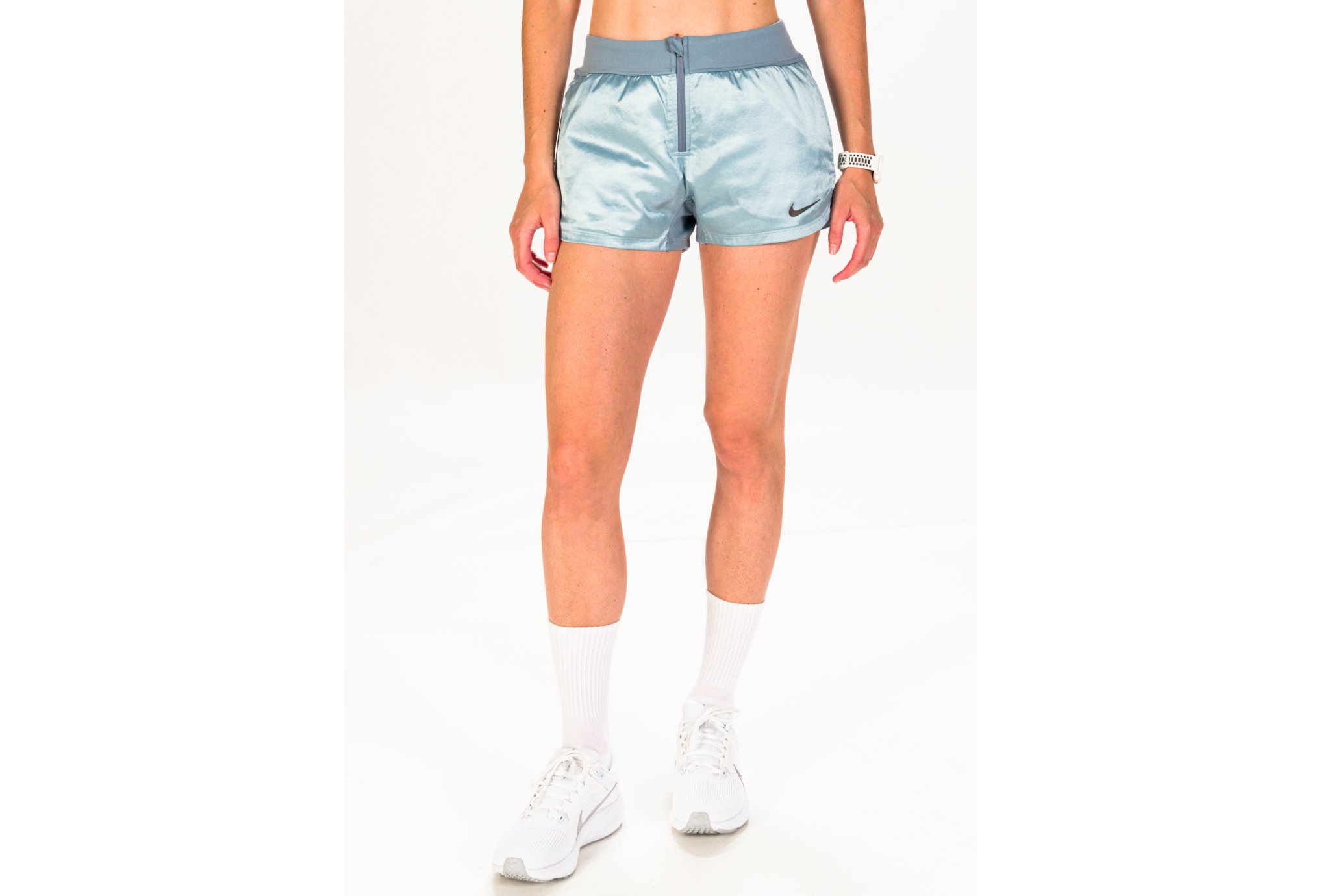 Nike - Short Therma-FIT ADV Run Division pour Femme - Bleu - taille L