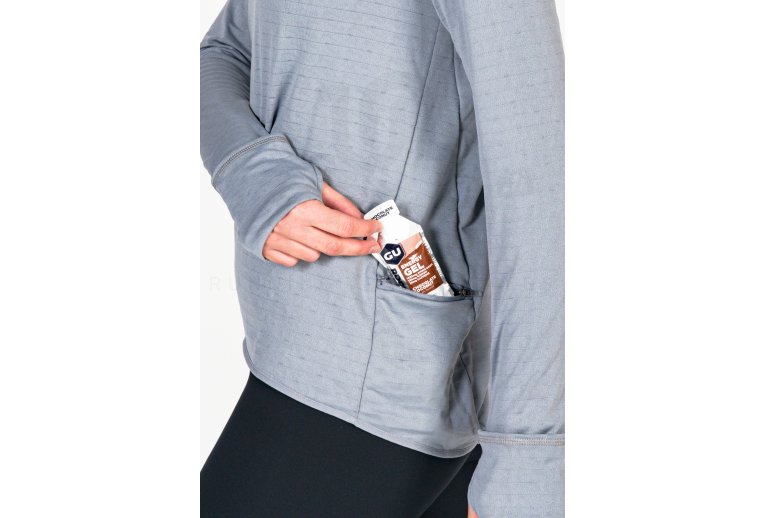 Nike camiseta manga larga Therma-FIT Element Crew 1/2 zip