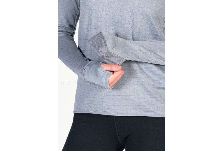 Nike camiseta manga larga Therma-FIT Element Crew 1/2 zip