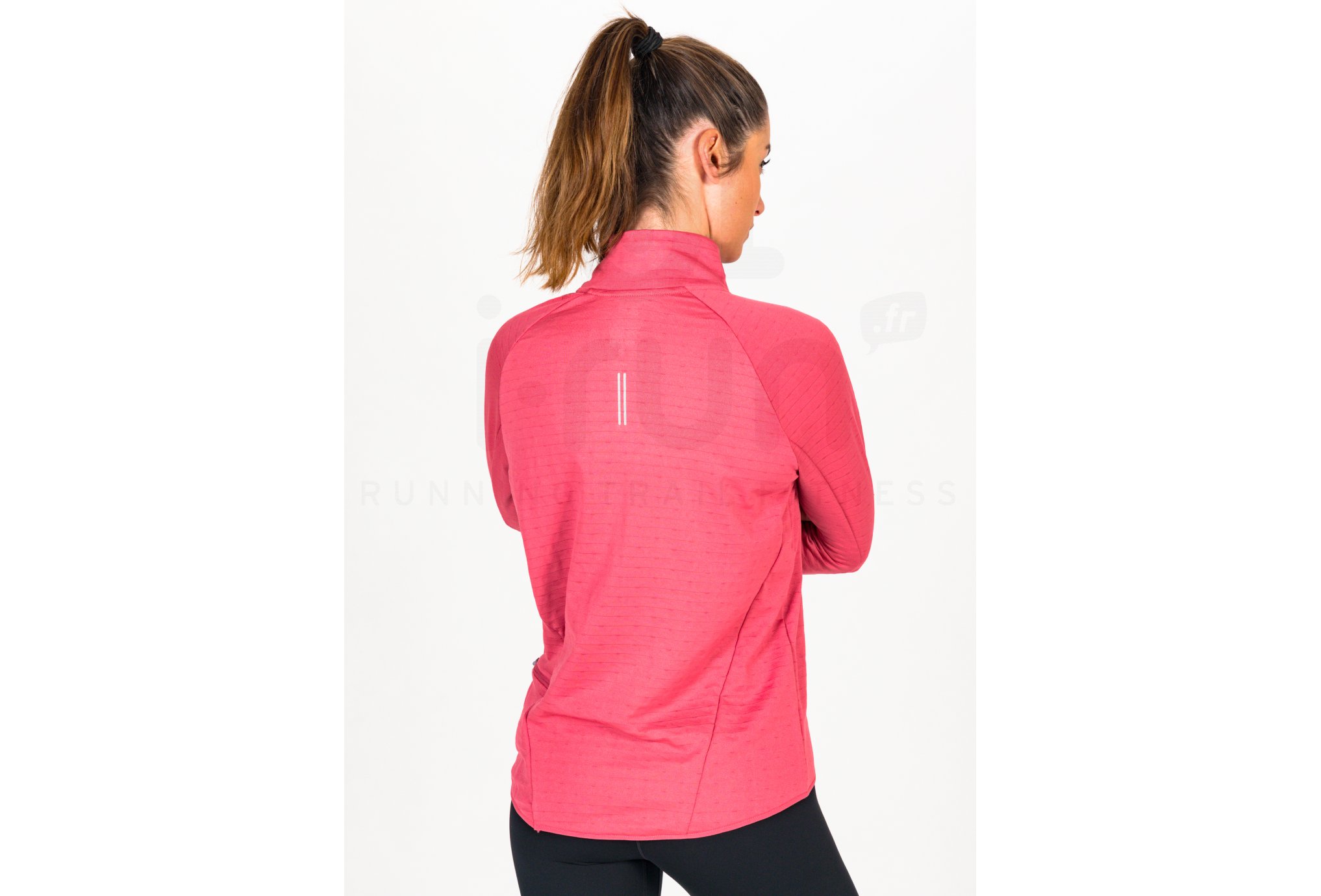 Nike camiseta manga larga Therma-FIT Element Crew 1/2 zip