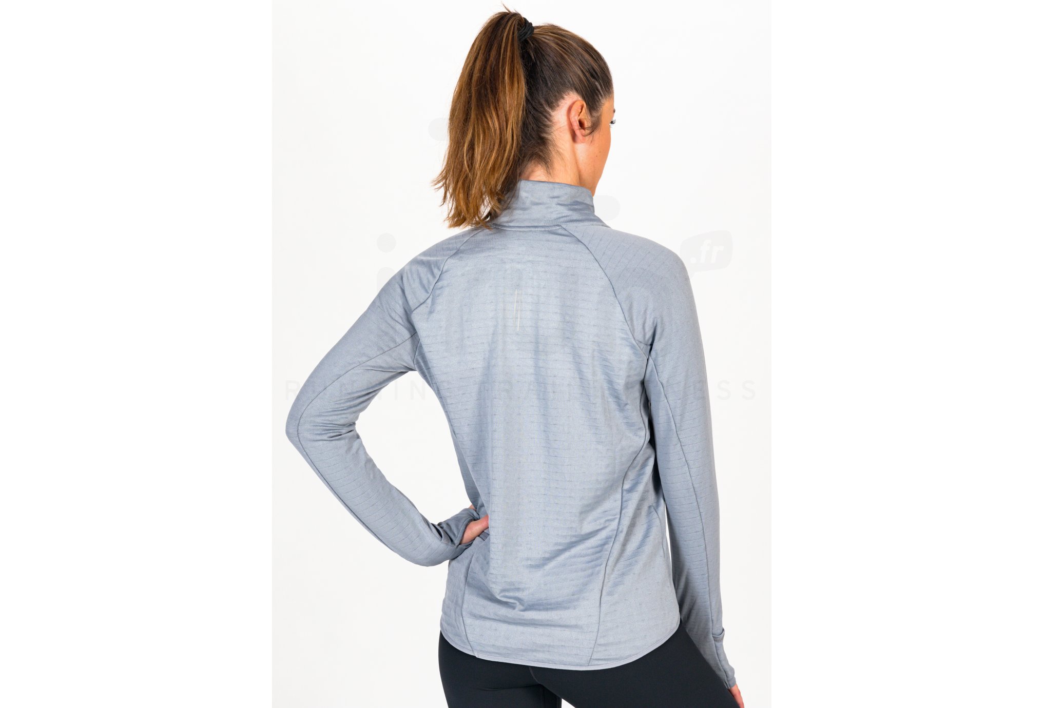 Nike camiseta manga larga Therma-FIT Element Crew 1/2 zip