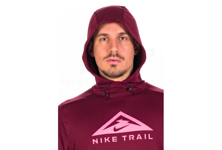 Nike camiseta manga larga Trail Hoodie GX