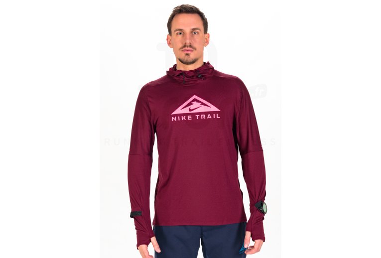 Nike camiseta manga larga Trail Hoodie GX