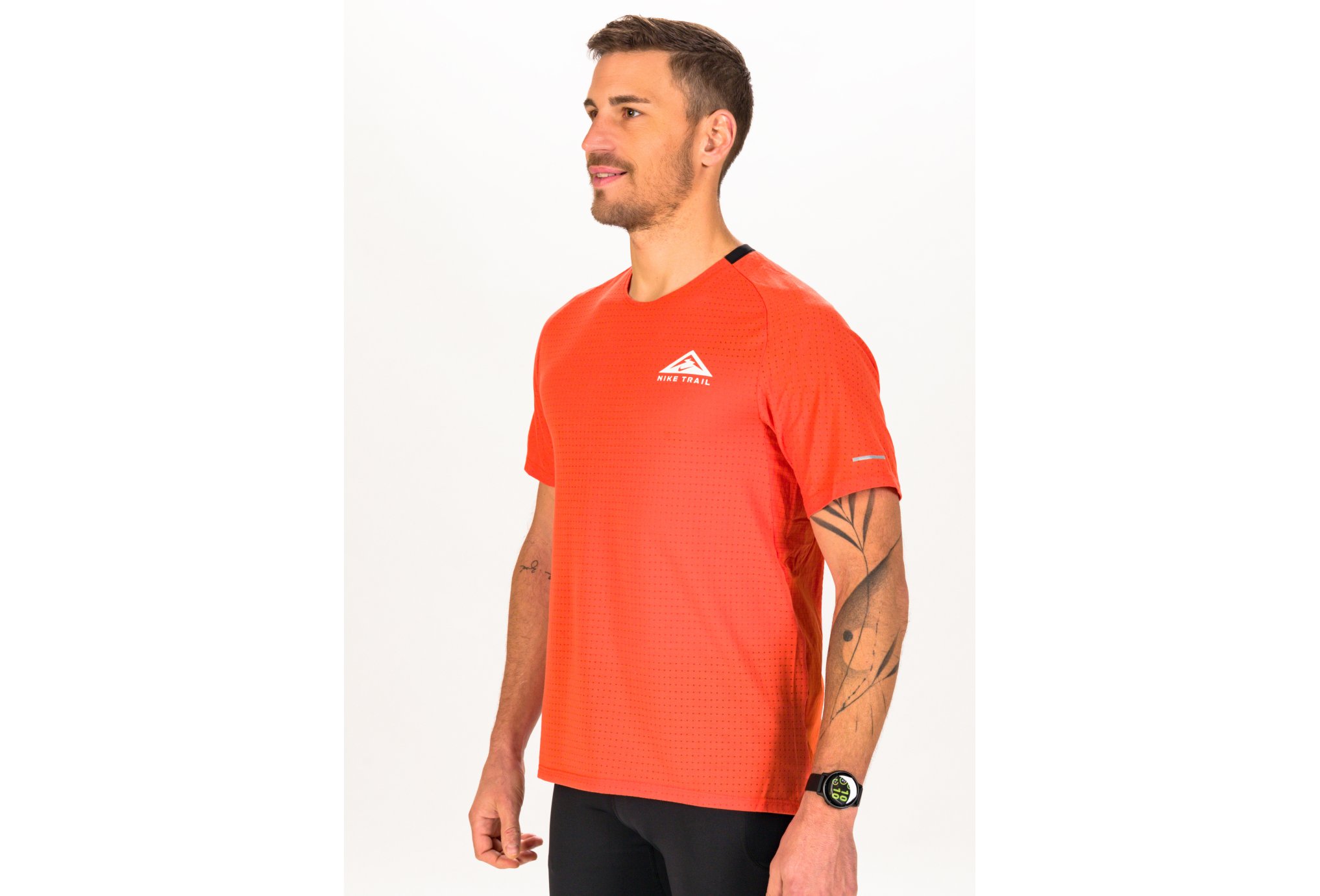 Nike camiseta manga corta Trail Solar Chase