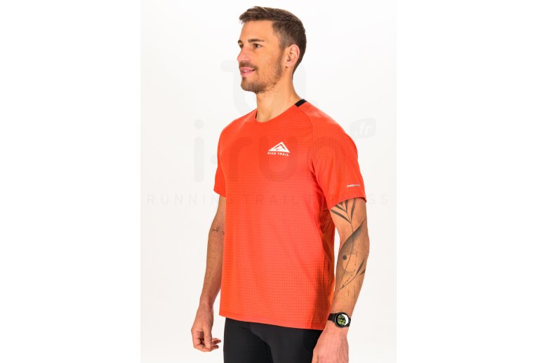 Nike camiseta manga corta Trail Solar Chase