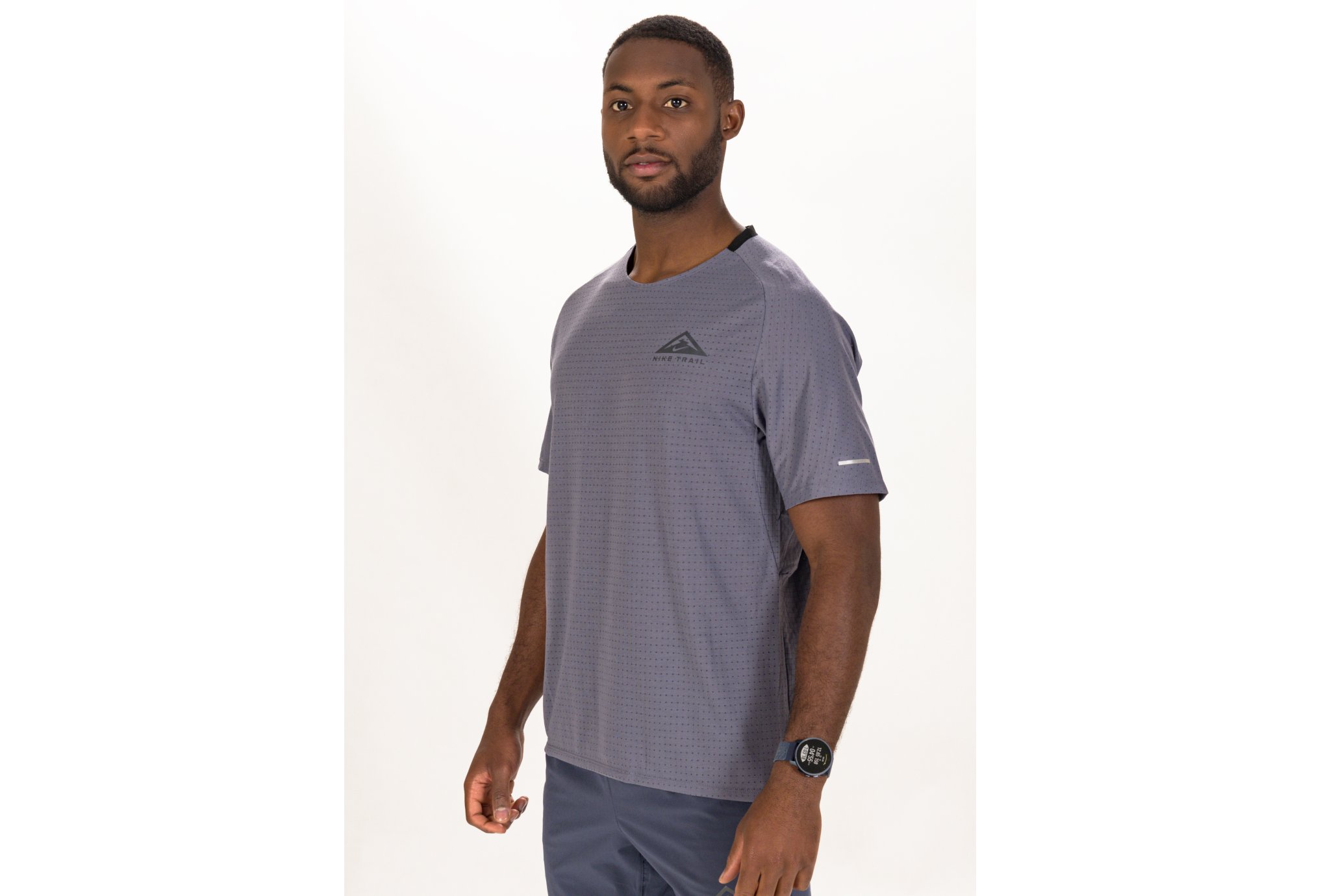 Nike camiseta manga corta Trail Solar Chase