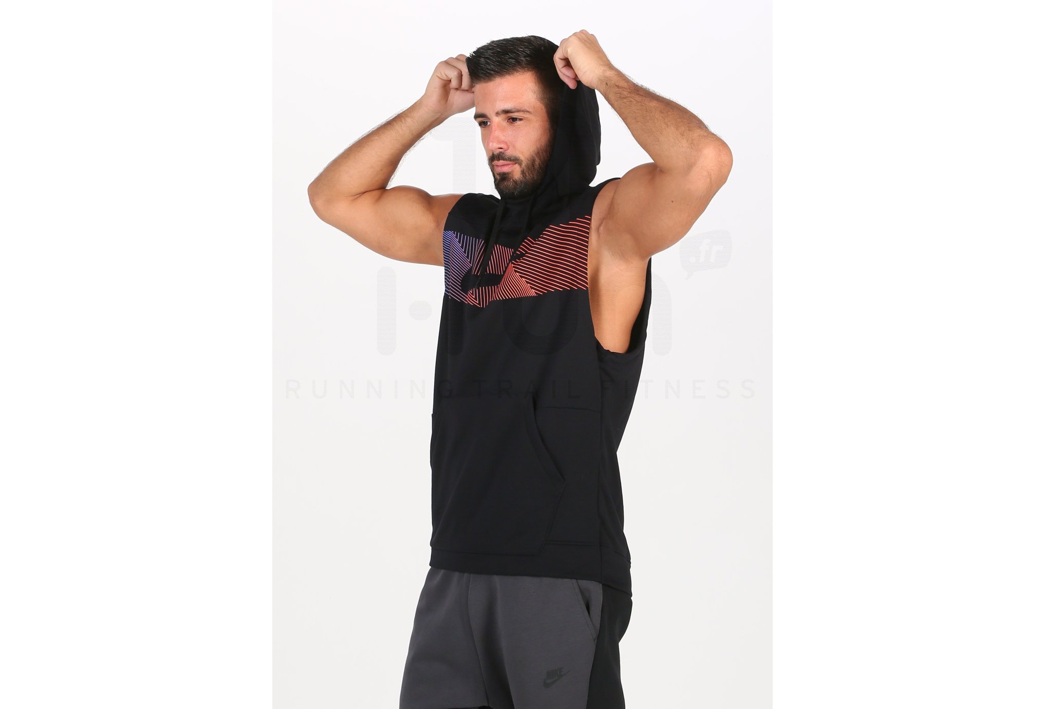 Nike camiseta de tirantes Training Fleece 2.0