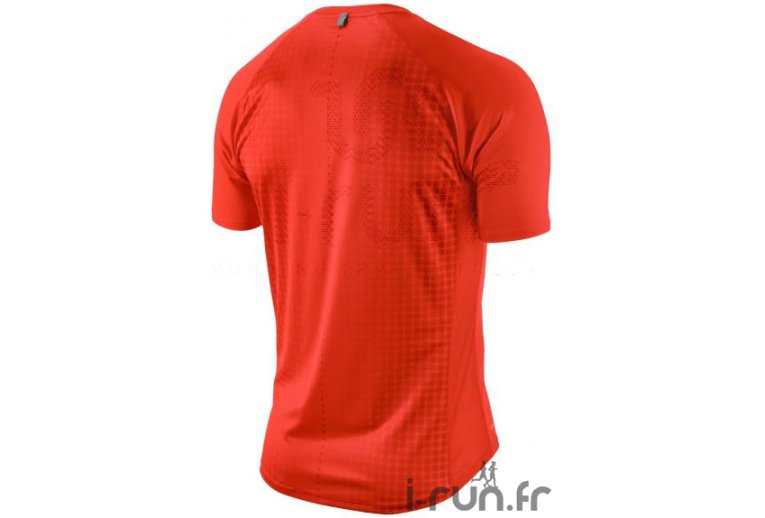 Nike TS Dri-Fit Run Homme orange 
