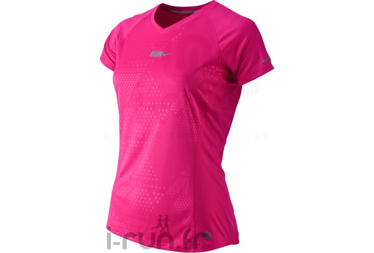 Nike TS Dri-Fit Run Rose W 