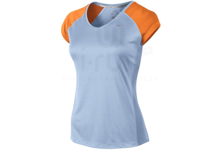 Nike TS Miler V-Neck W 