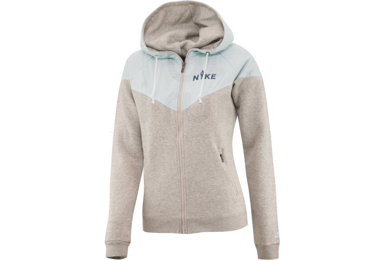 Nike Veste Polaire RU Overlay Fleece W 