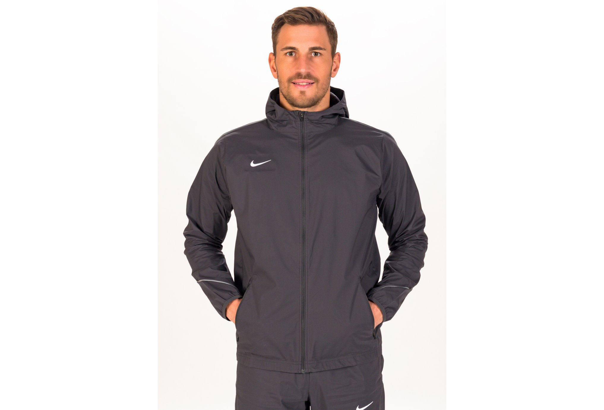 Nike - Veste Woven pour Homme - Noir - taille L