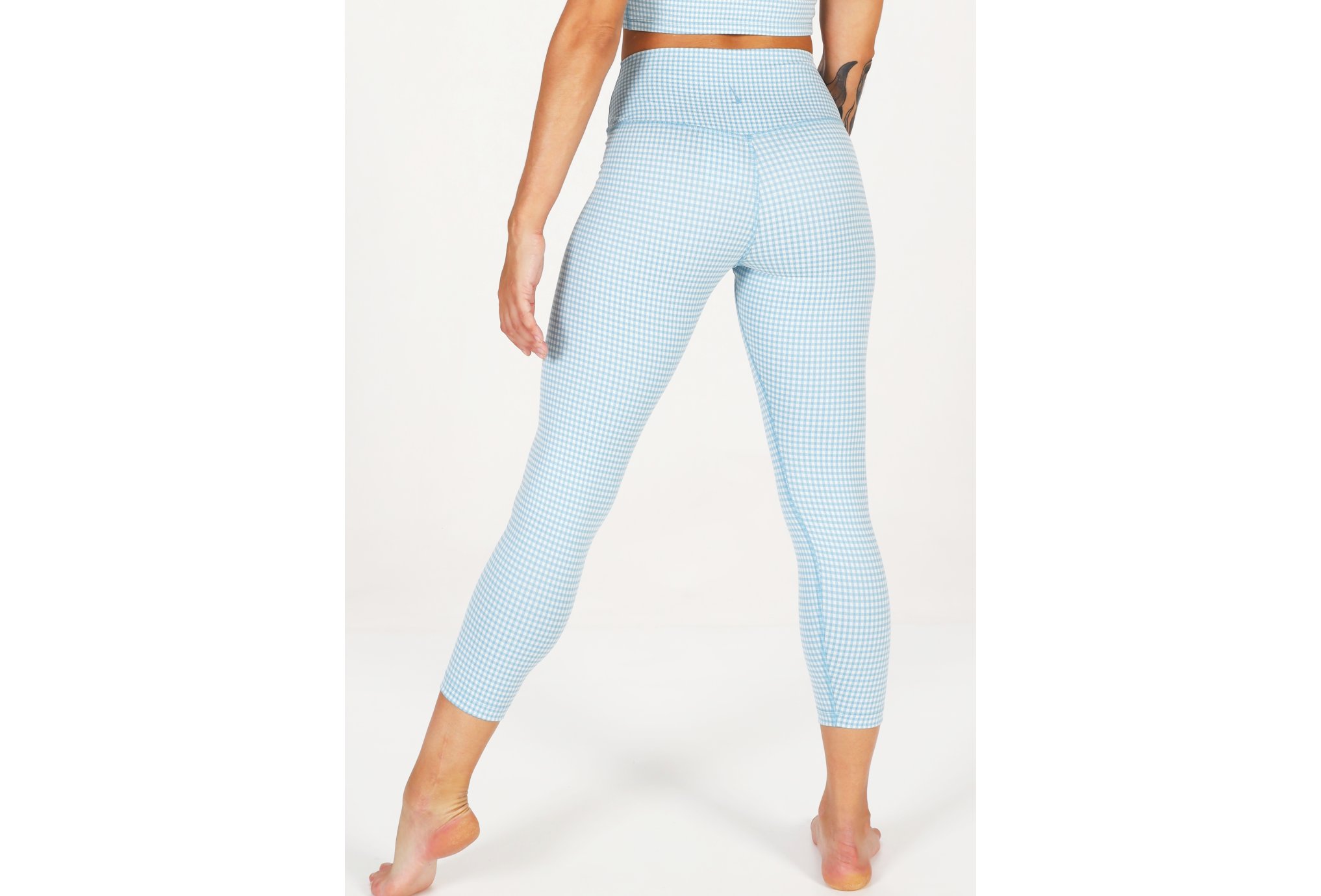 Nike mallas 7/8 Yoga Gingham