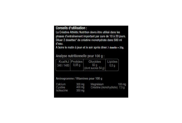 Nutrisens Sport Cr�atine 