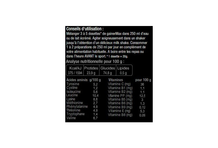 Nutrisens Sport GAINER MAX Plus 1.250KG 