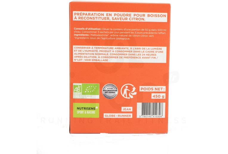 Nutrisens Sport Maltodextrine Bio - Citron 