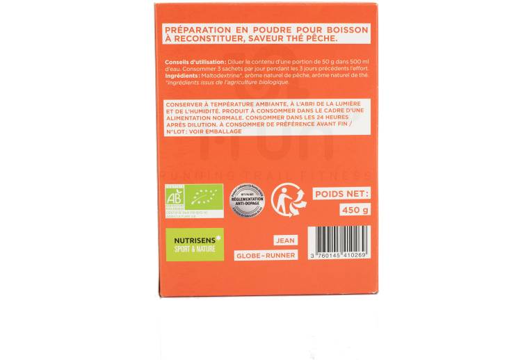 Nutrisens Sport Maltodextrine Bio - Th� p�che 