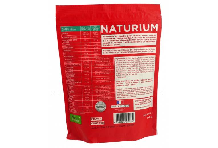 Nutrisens Sport Naturium - Menthe 