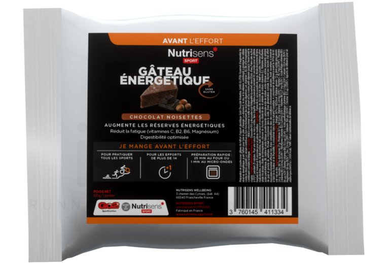 Nutrisens Sport Sachet Energ�tique - Choco/Noisettes 