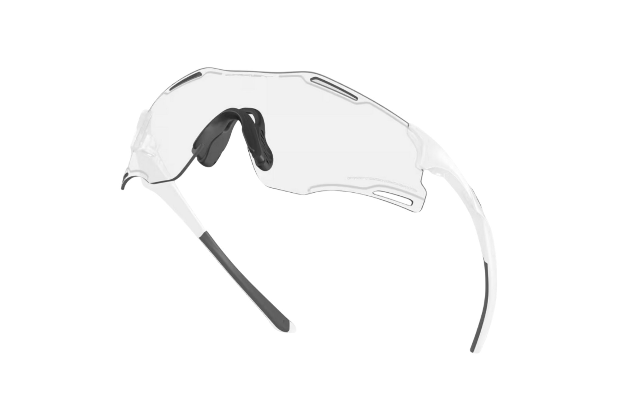 Oakley Cybr Zero Photochromic Iridium Clear to Black
