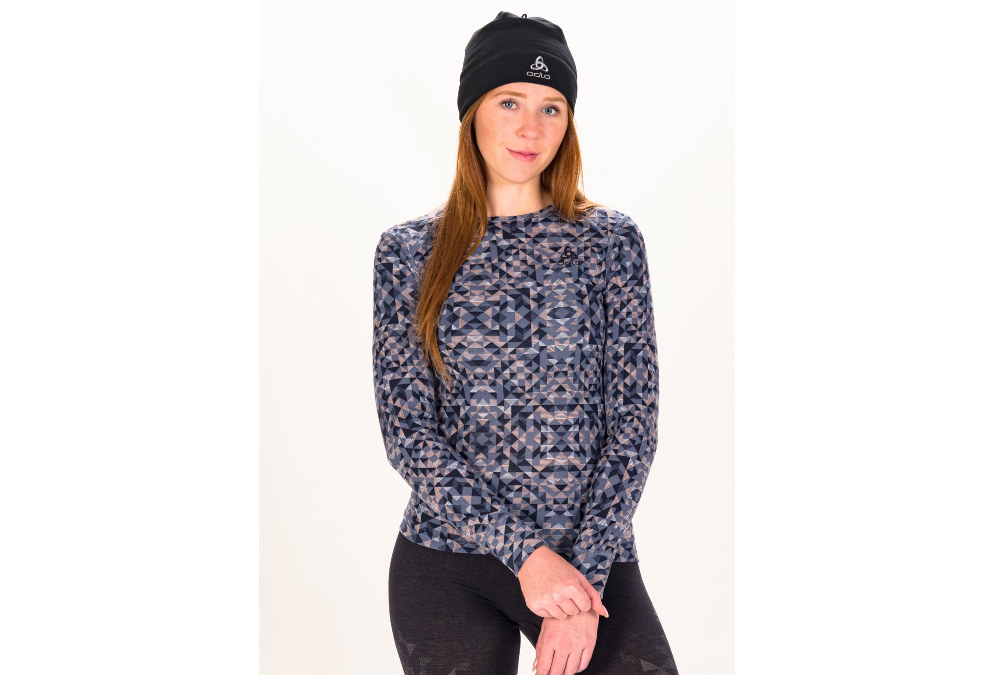 Odlo Active Warm ECO Print W vêtement running femme