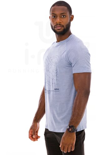 Odlo Ascent Merino Tencel Hyper Mapping 